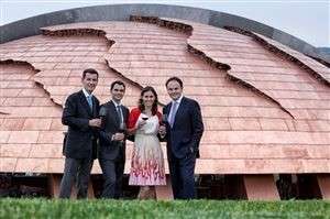 Marcello, Alessandro, Camilla e Matteo Lunelli - foto Pier Paolo Metelli