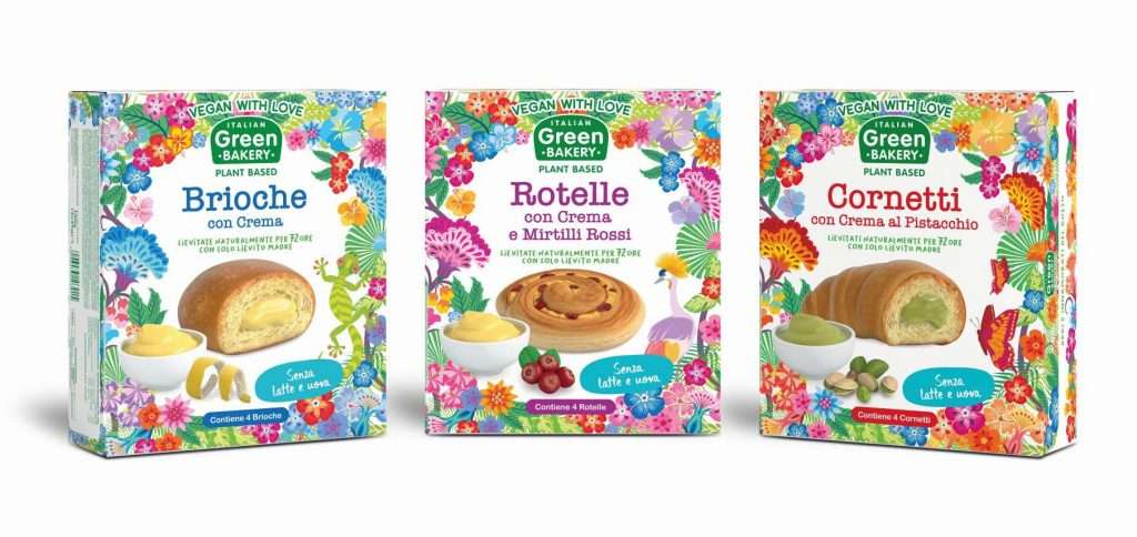 Cornetti, brioche e rotelle ricchi di gusto e rigorosamente plant based.