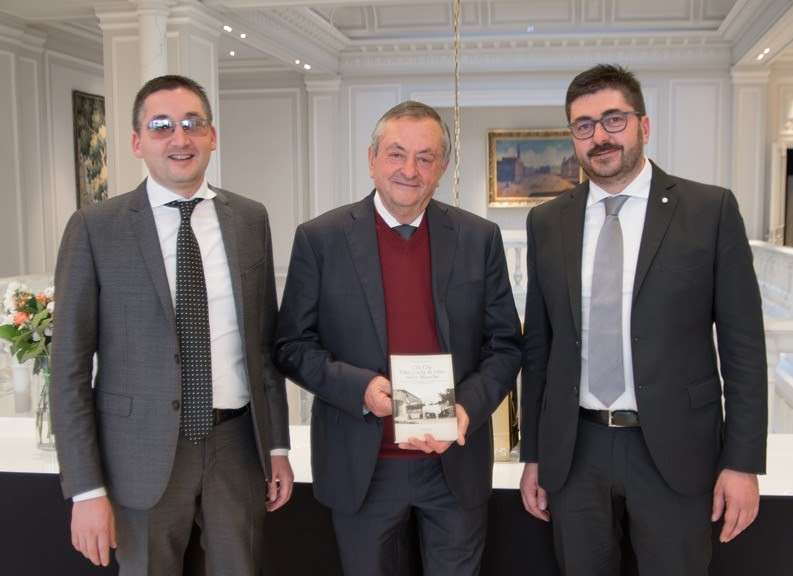 Da sinistra Walter Bartolomei, Natalino Bartolomei, Massimiliano Bartolomei - fonte ufficio stampa MAP