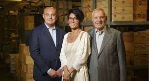 La famiglia Sarzi Amadè. Da sinistra: Alessandro, Claudia e Nicola Sarzi Amadè - fonte Studio Tiss