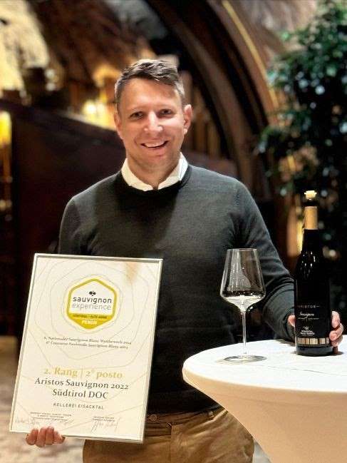 Stefan Donà, enologo Cantina Valle Isarco - fonte ufficio stampa