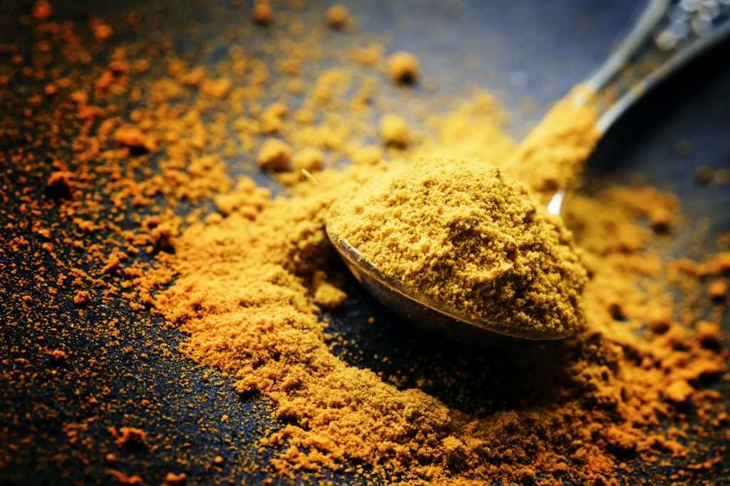 Ground turmeric or curcuma