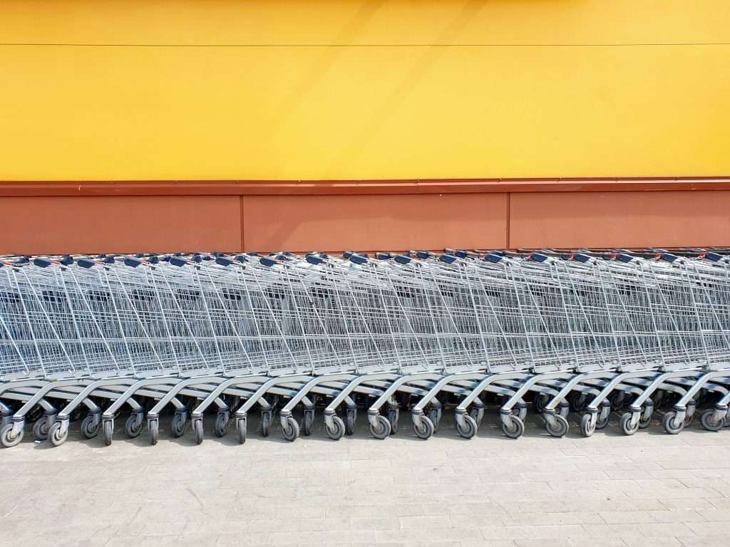 supermarket trolley